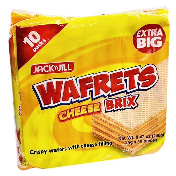 J/J WAFRETS Cheese Conveniently anytime, anywhere