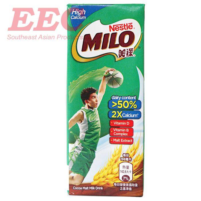 MILO Milk Chocolate Drink Tetra_198ml