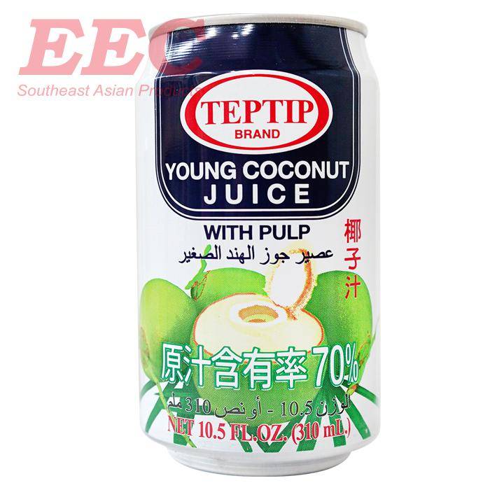 TEPTIP Coconut Juice with Pulp 310ml