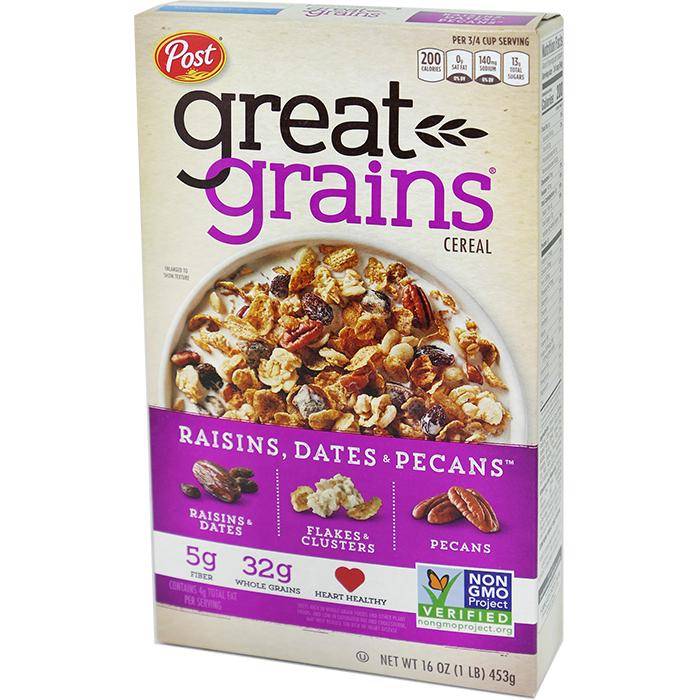 POST Great Grains Cereal Raisin,dates & Pecan 453g