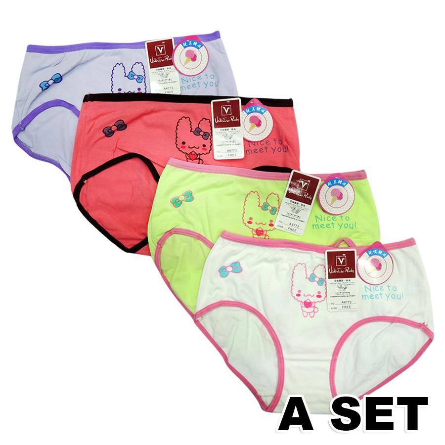 Women panties free size (4 pieces)