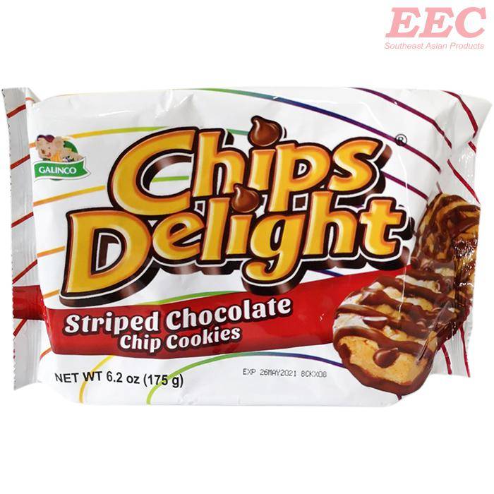 CHIPS DELIGHT Striped Choc Chip Cookies 200g