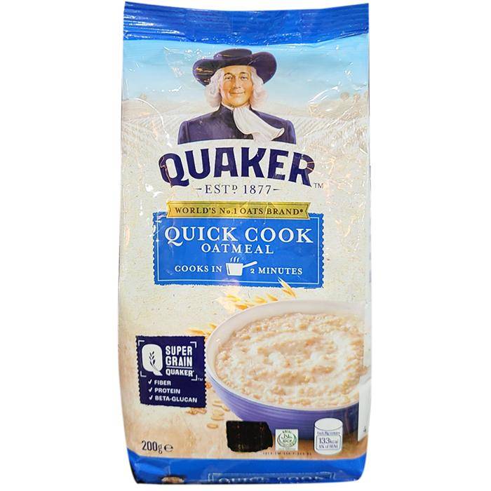 QUAKER Quick Cook Oatmeal 200g