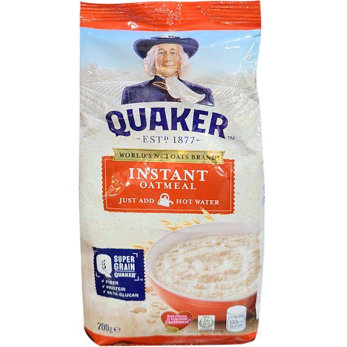 QUAKER Instant Oatmeal Original 250g
