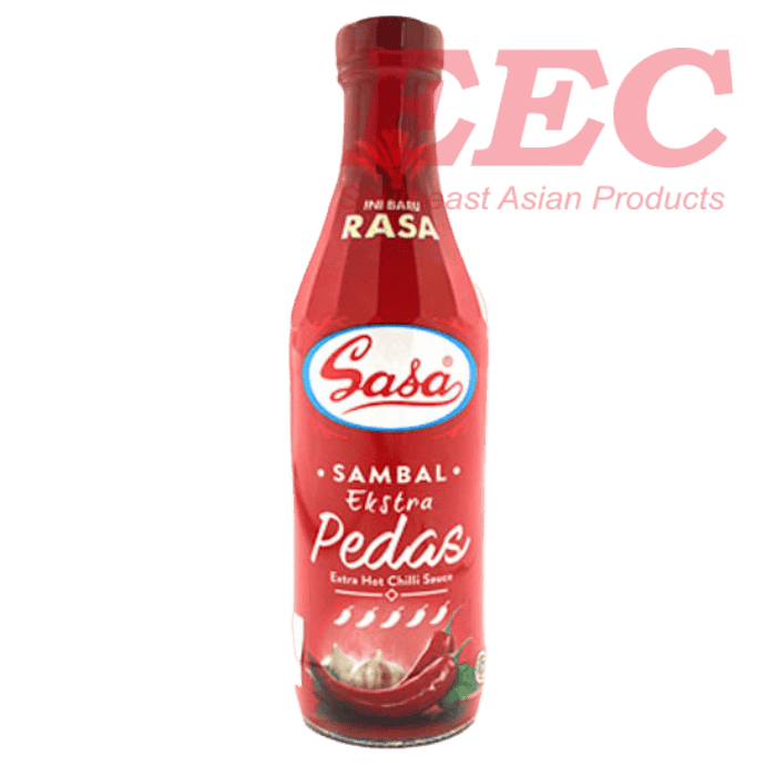 SASA Chilli Sauce Extra Hot Sambal EPedas 340ml/24