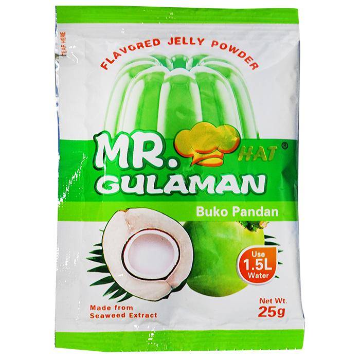 Msge toChoose Mix Flavors Mr Gulaman 20 pcs x 25g packaging Free Shipping to US 