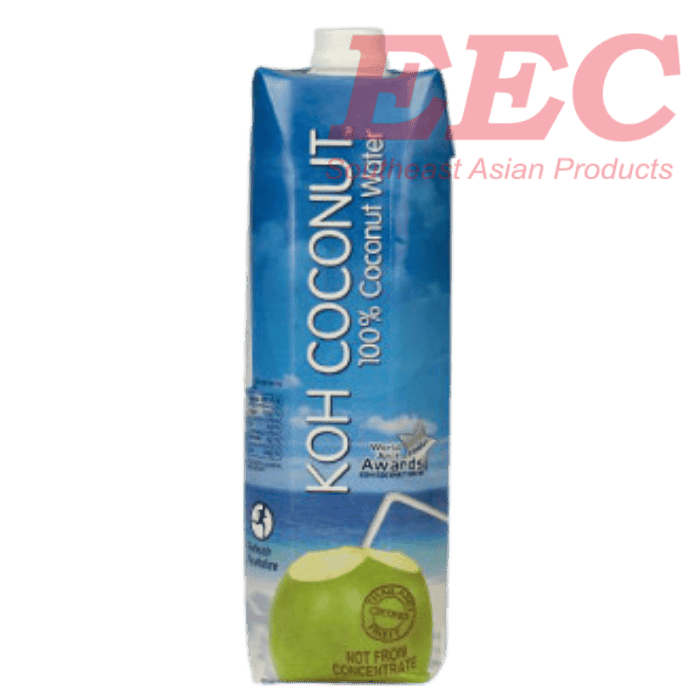 KOH COCONUT 100% Pure Coconut Water 1L/12