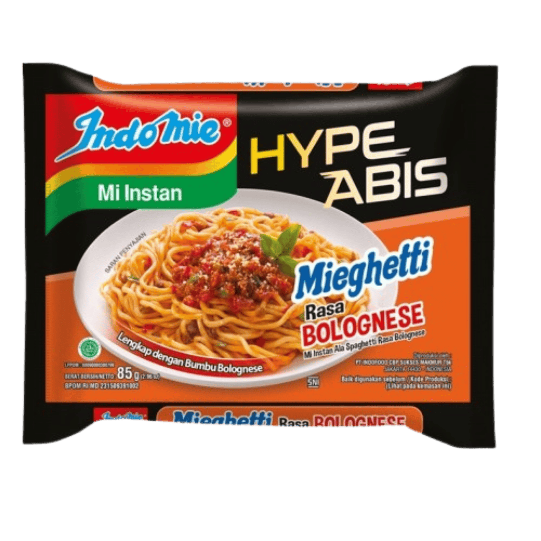 INDOMIE Instant Noodle Mieghetti Bolognese 85g