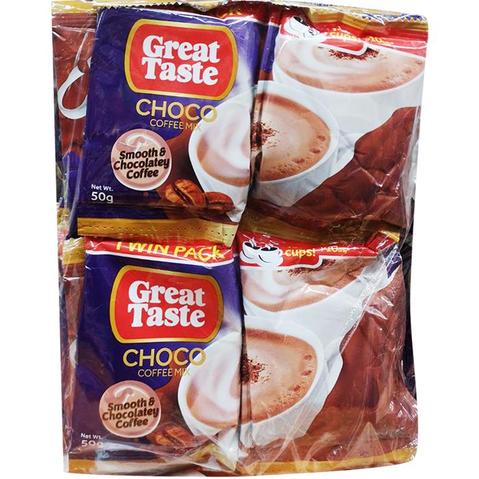GREAT TASTE Choco Coffee Mix (50gx10pcs)