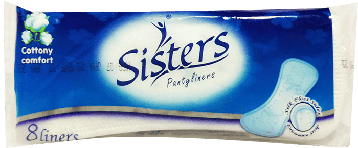 SISTERS Pantyliners CC Blue 8\'s