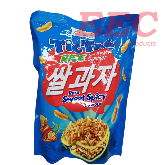 DUA-KELINCI TICTAC Rice Cracker SwtSpicy 64g