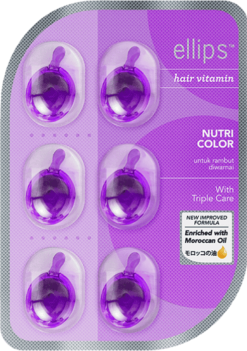 ELLIPS Hair Vitamin Purple 1ml*6