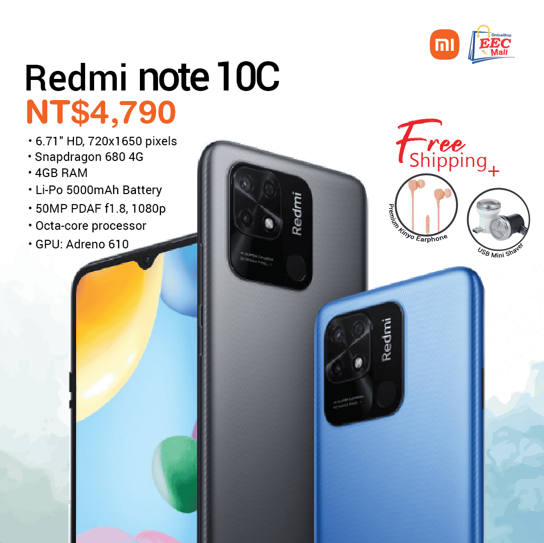 Redmi note 10C Shop Conveniently anytime anywhere