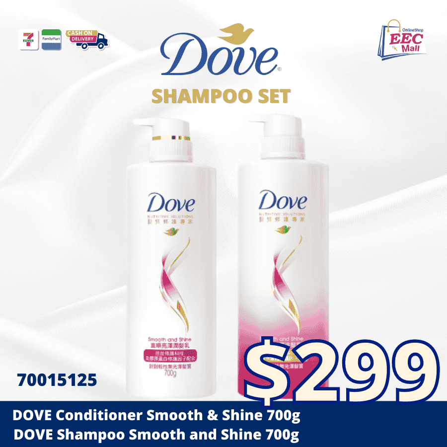 DOVE SHAMPOO Conveniently anytime, anywhere