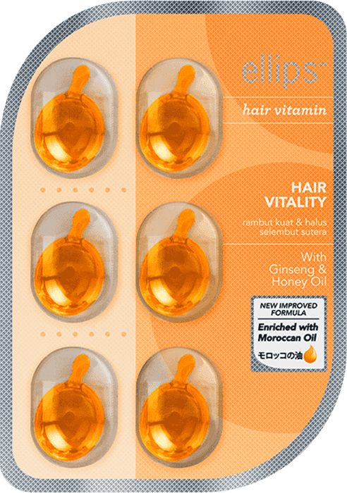 ELLIPS Hair Vitamin Ginseng Honey Oil 1ml*6