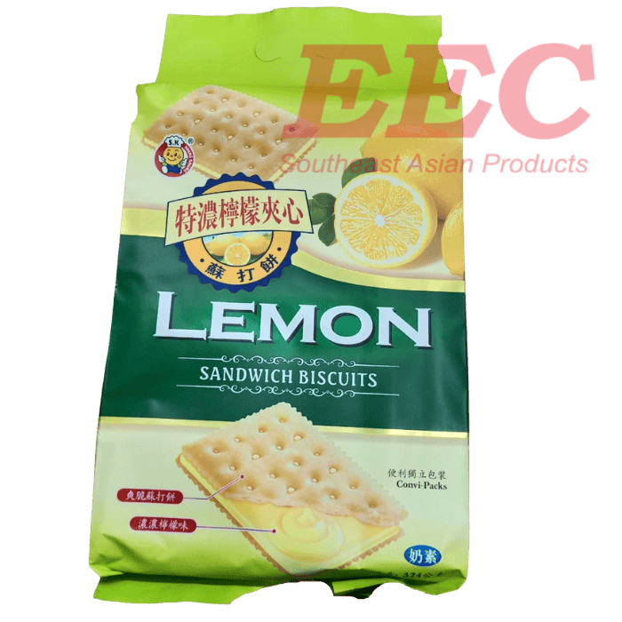 SHENG KAUNG Lemon Sandwich Biscuits 324g