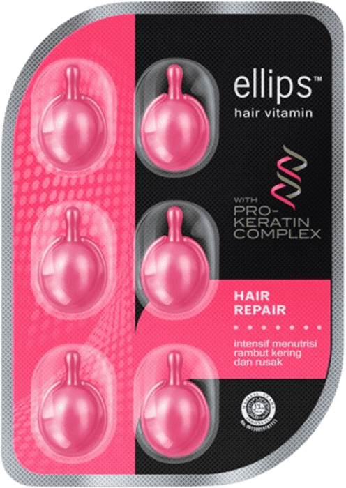 ELLIPS Hair Vitamin Red 1ml*6
