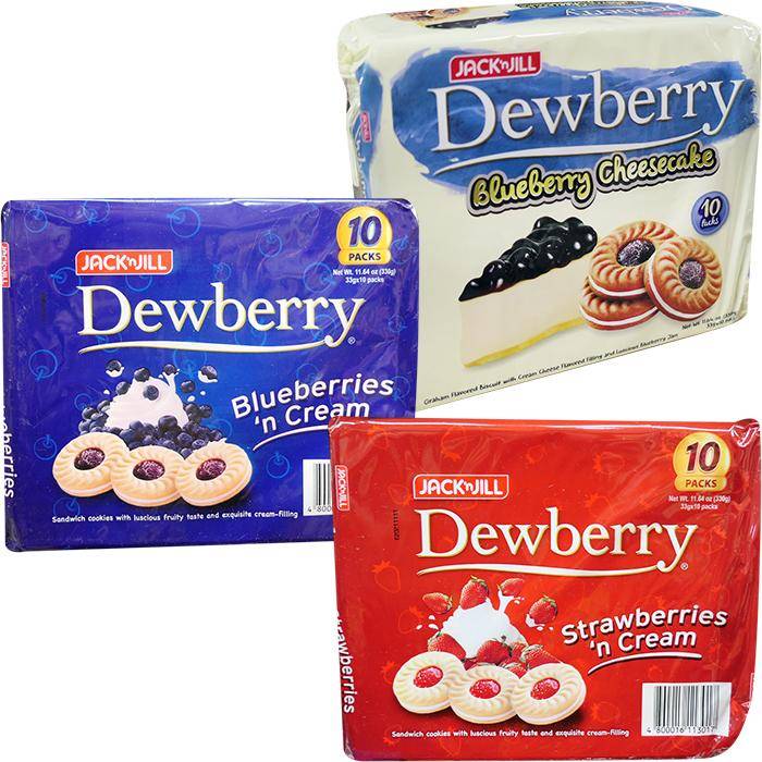 Jack'n jill dewberry strawberries n'cream 10's (4800016113017)