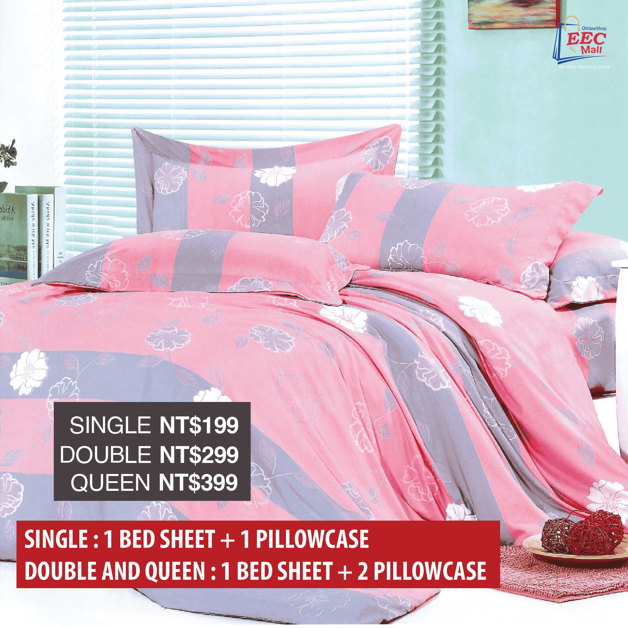 BEDSHEET Conveniently anytime, anywhere