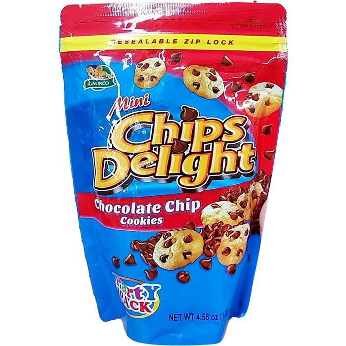 Chips delight cookies mni 130g/24 (4800552888080)