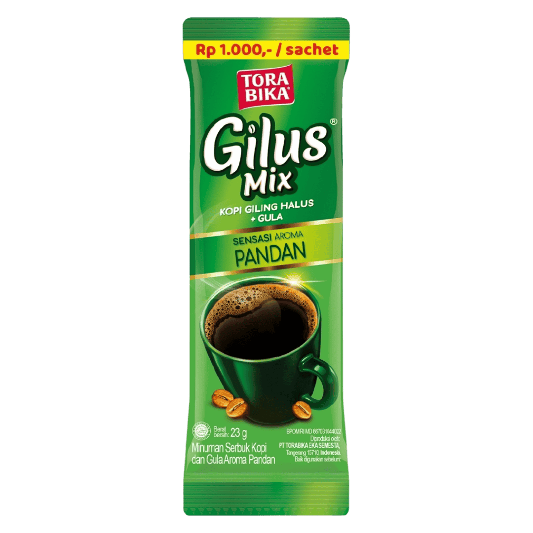 TORABIKA GILUS Mix Pandan/Gula Aren 23g*10