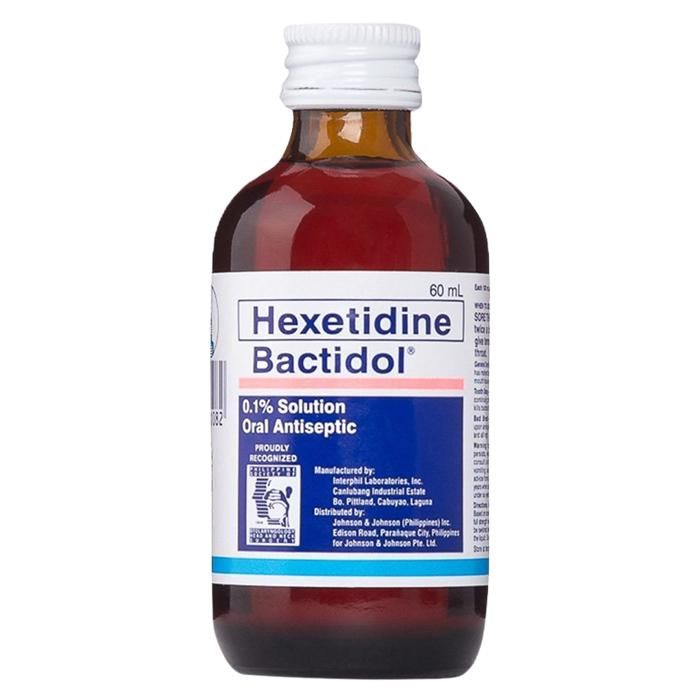 Bactidol mouthwash 60ml/144 (4800140001082)