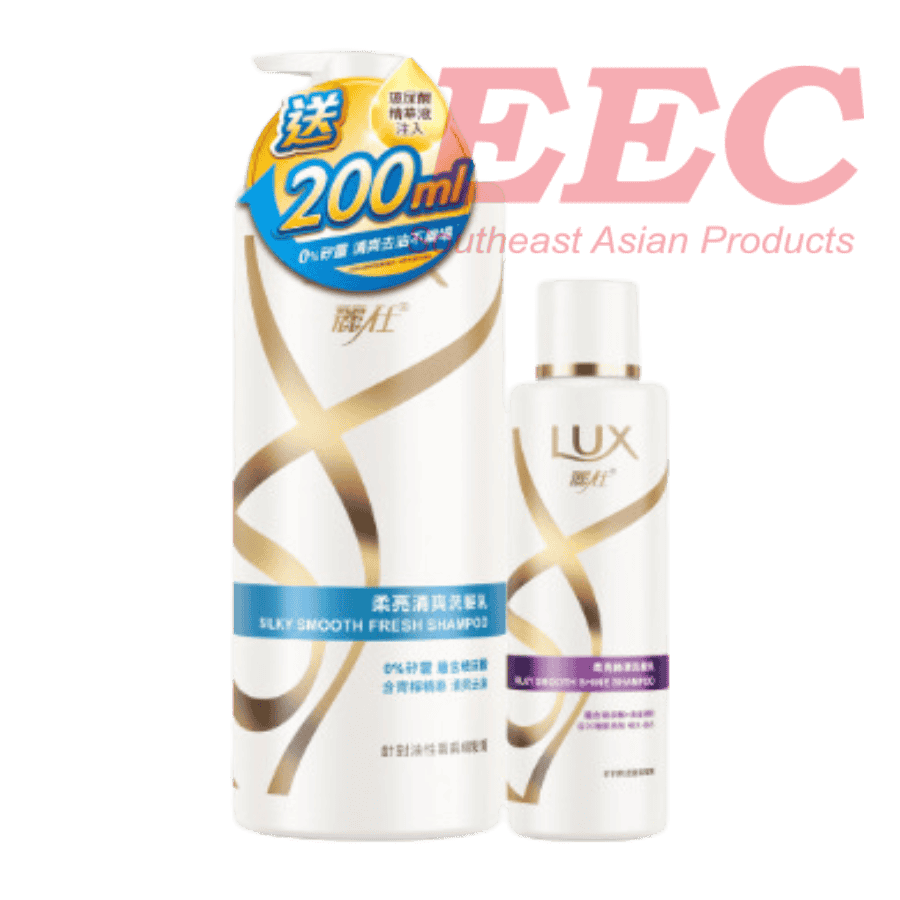 LUX Shampoo Silky Smooth Fresh+Shine 750+200ml