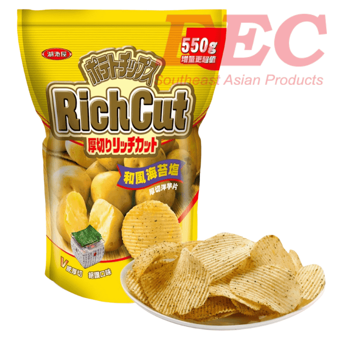 湖池屋 Rich Cut Potato Chips Seaweed 500g