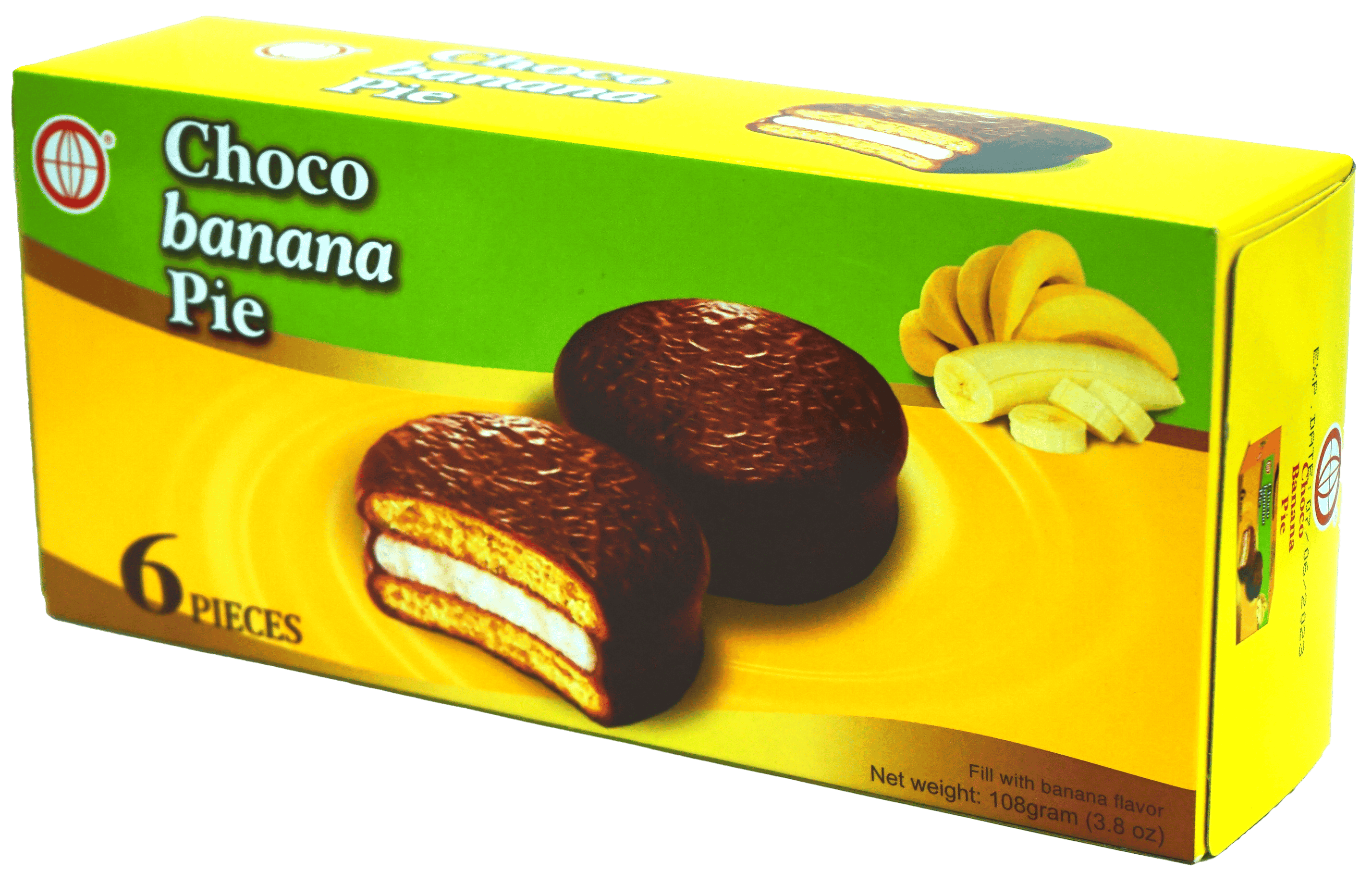 GLOBE Choco Banana Pie 108g