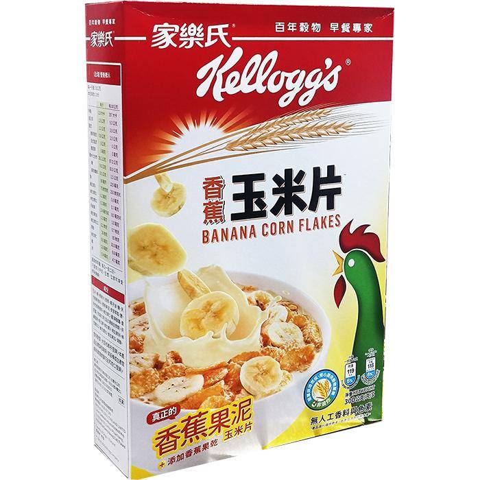 KELLOGG\'S Banana Corn Flakes 300g
