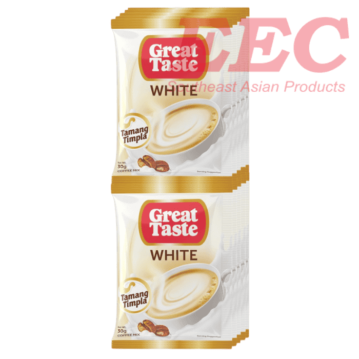 GREAT TASTE White 3in1 Coffee Mix_30g/10/24