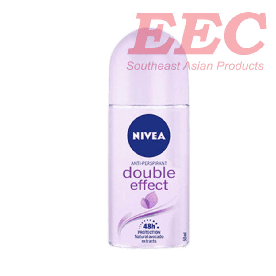 Nivea Deo Doppel-Effect Deodorant – 2x 50 Ml, 24h Schutz & Glatte Haut Durch Avocado-Extrakte – Für Gründliche Rasur
