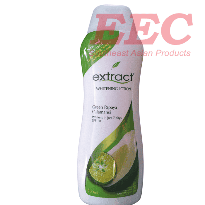 Extract Whitening Lotion Papaya Calamansi at Tammy Lambert blog
