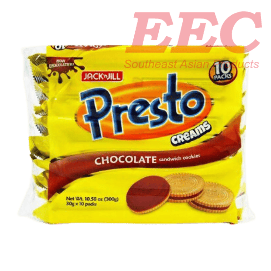 PRESTO CREAMS Chocolate Sandwich Cookies 30g